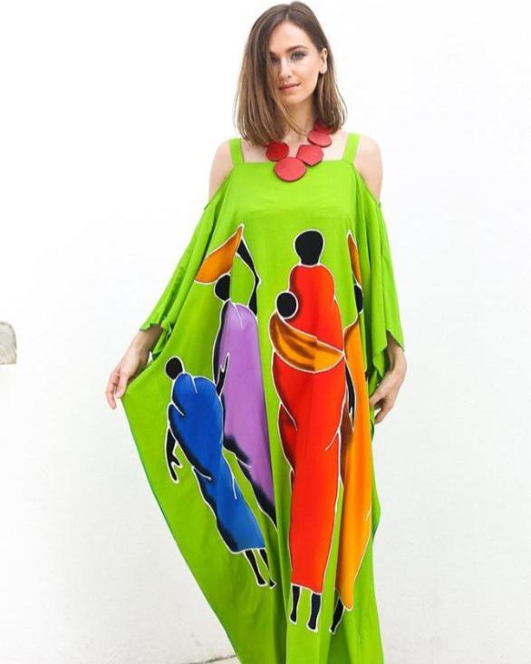 casual maxi dresses on sale Lotty Linen Maxi Dress