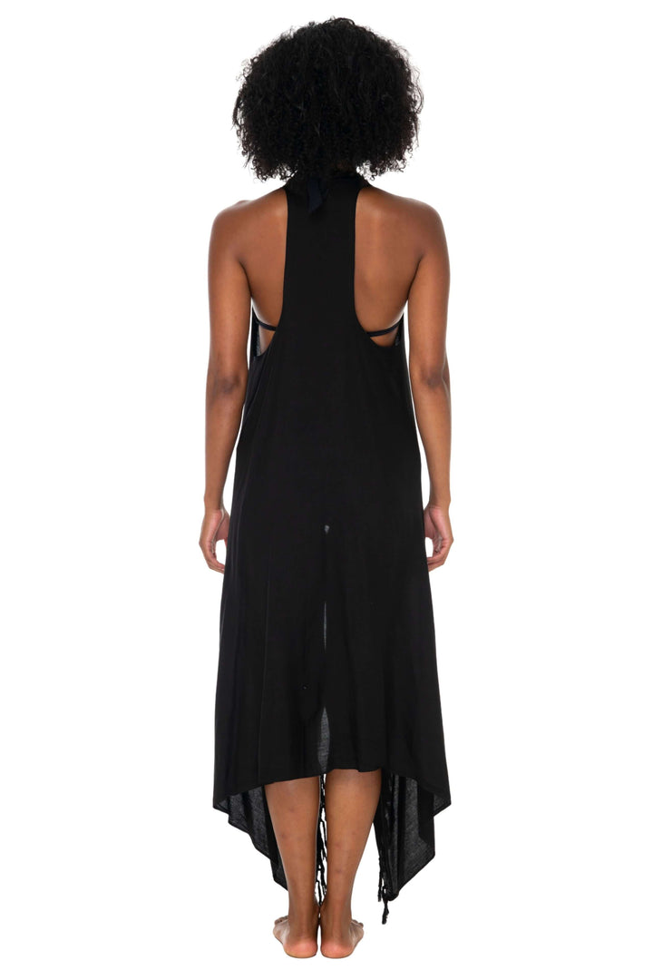 Lightweight Long Sarong Vest Kimono Beach Cover-Up - Love ShuShi