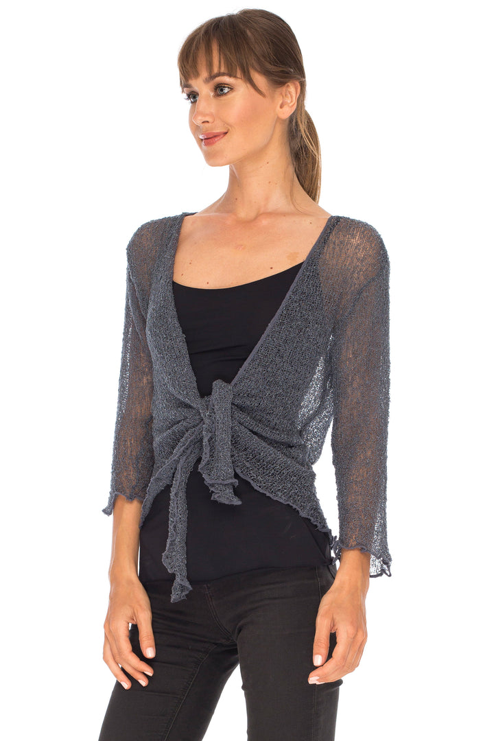 Easy to Wear Sheer Shrug - Stays Cool &amp; Chic - Love ShuShi