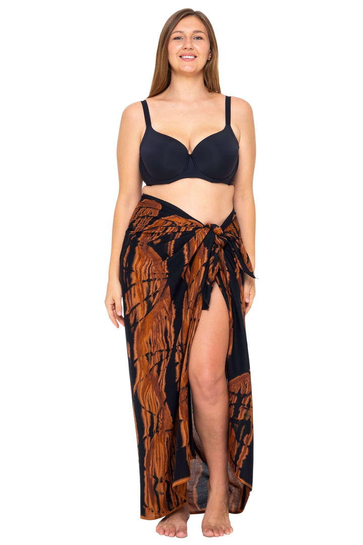 Tie-Dye Sarong Wraps Cover-Up for Women by SHU-SHI