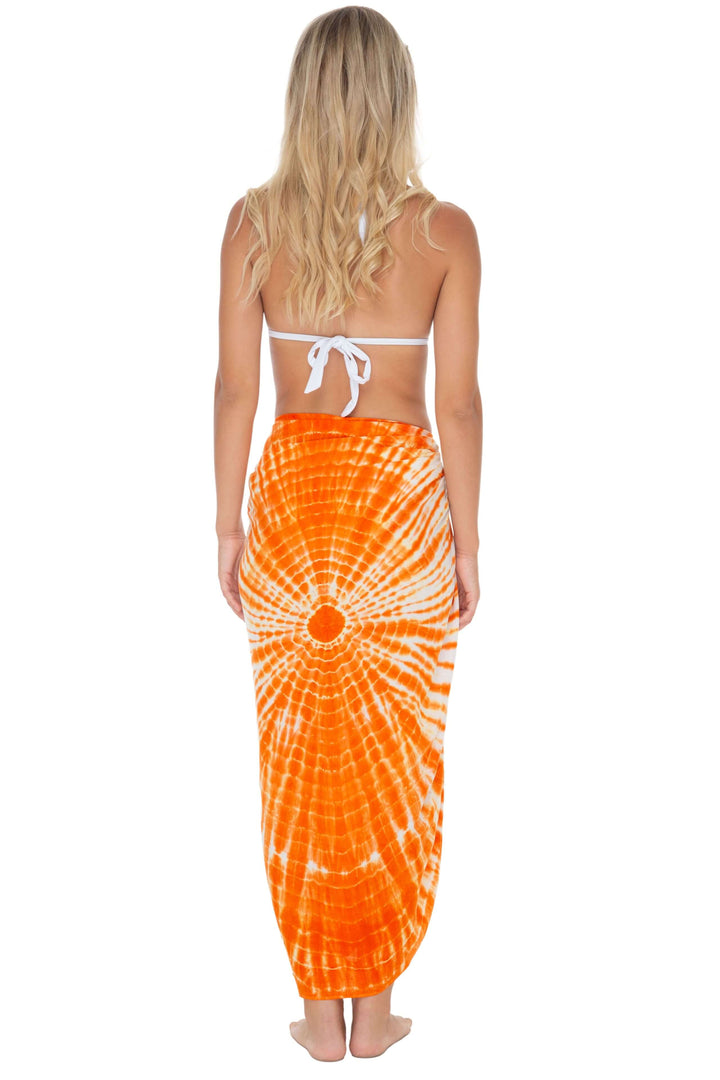 Sunburst Tie-Dye Sarong Wrap - Love ShuShi