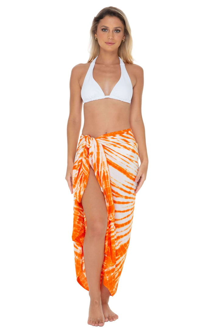 Sunburst Tie-Dye Sarong Wrap - Love ShuShi