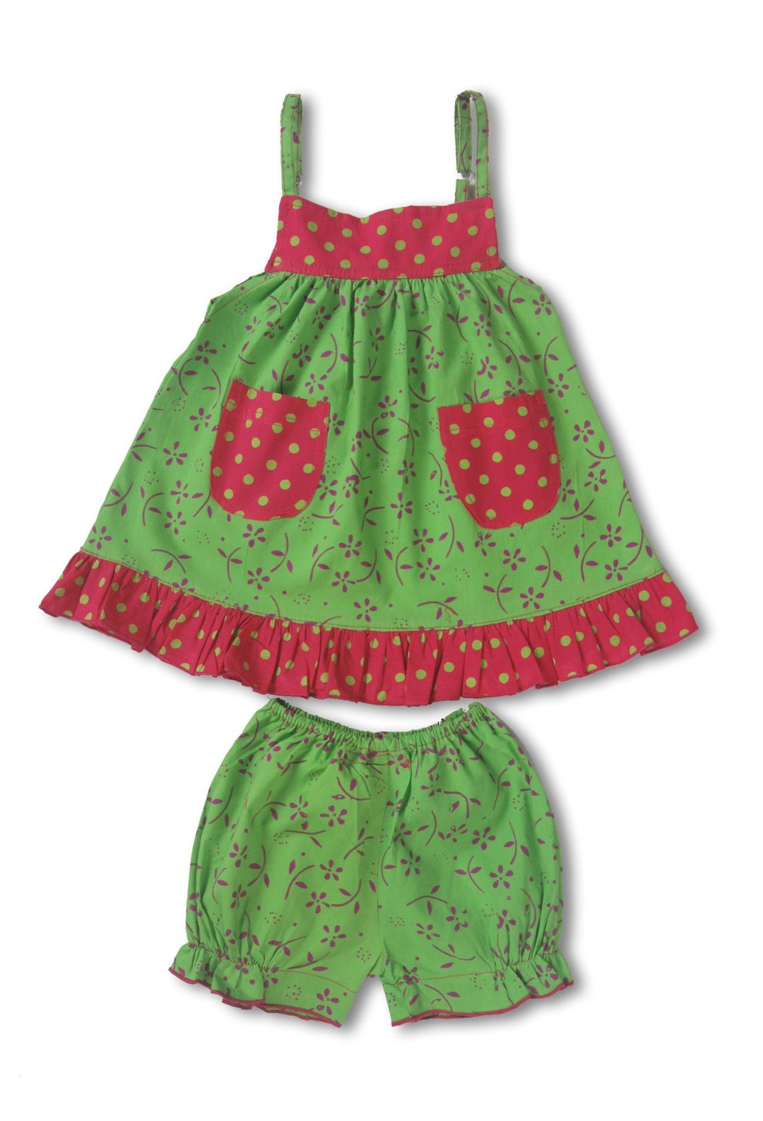 Baby Girls Dress with Ruffles - Love ShuShi