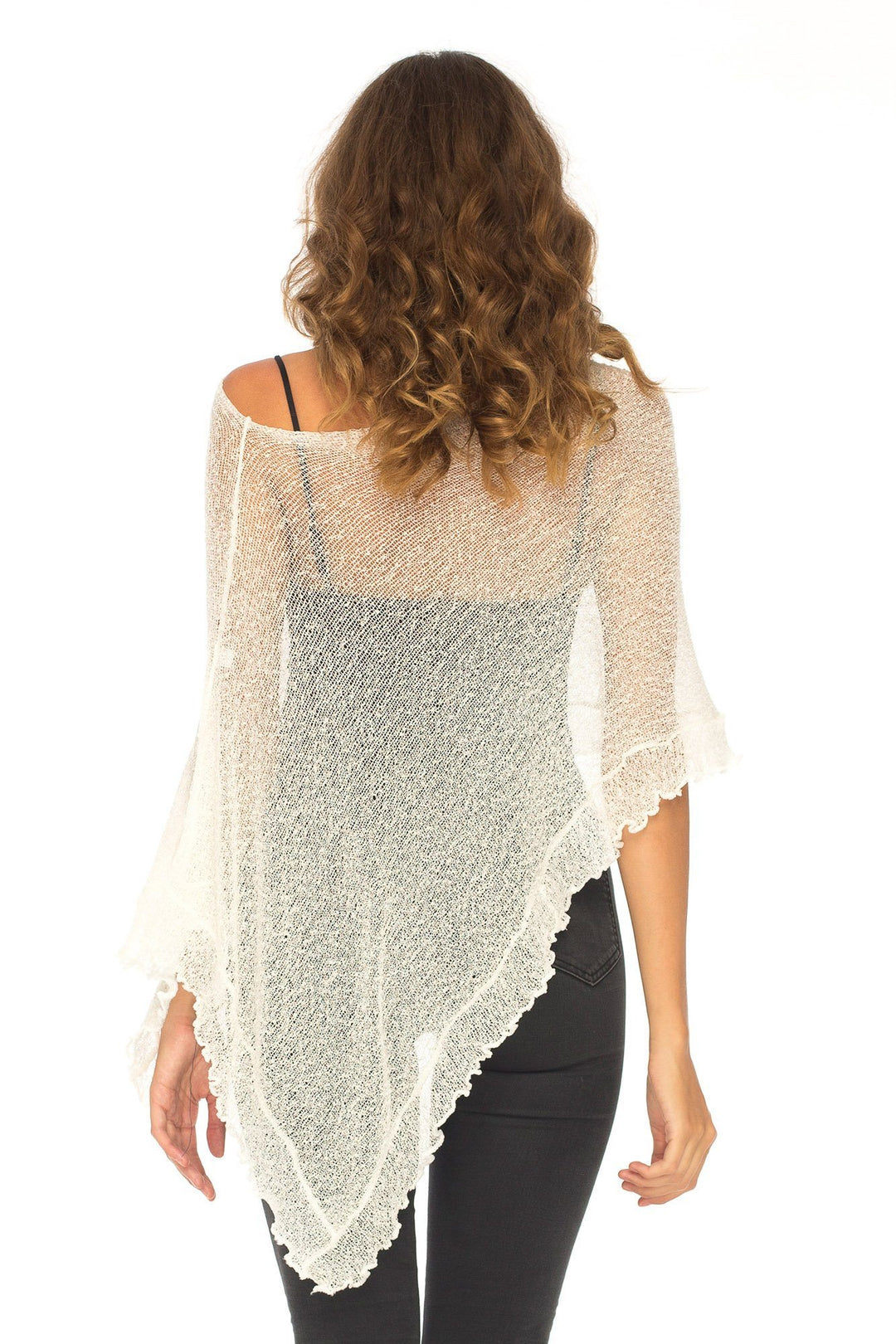 sheer poncho for dress Sheer Crepe Shawl Cap Poncho, Dress Topper Evening Poncho